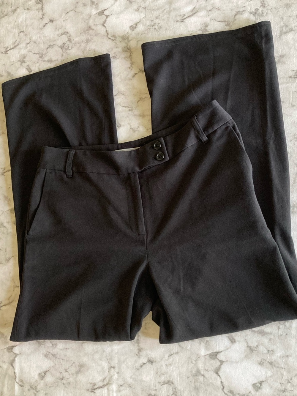 Liz Claiborne Audra Black Dress Pants  straight leg